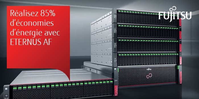 FujitsuFrance's tweet photo. La gamme #ETERNUS AF offre  des temps de réponse ultra-faibles atteignant des records de performance https://t.co/MfEH2471W1 https://t.co/5Xsvc52mVy