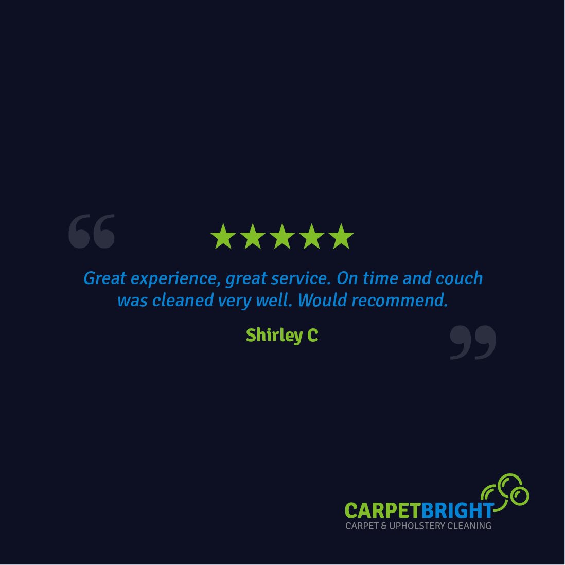 Great feedback from another happy customer #carpetbrightuk #carpetcleaningkings #kent #london #surrey