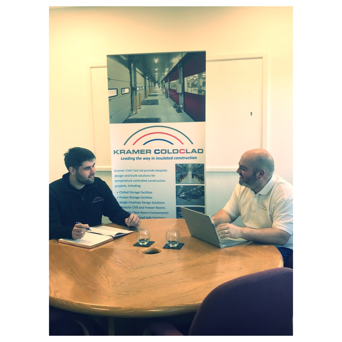 KramerColdClad's tweet image. New uniforms have landed here at Kramer Coldclad / Cold Clad Ltd HQ!