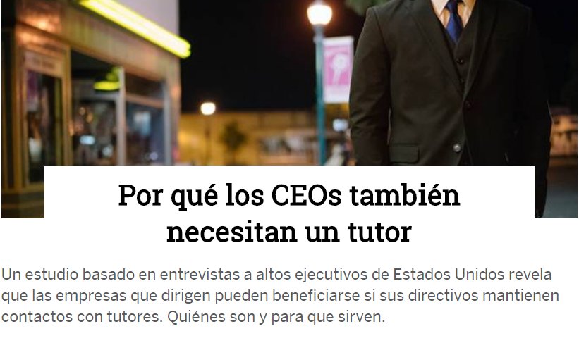 ylarri's tweet photo. Para vos... ¿los CEOs precisan un tutor? Enterate qué dice este estudio #PymeTips https://t.co/dq3DUG550V https://t.co/VPERQEY7lJ