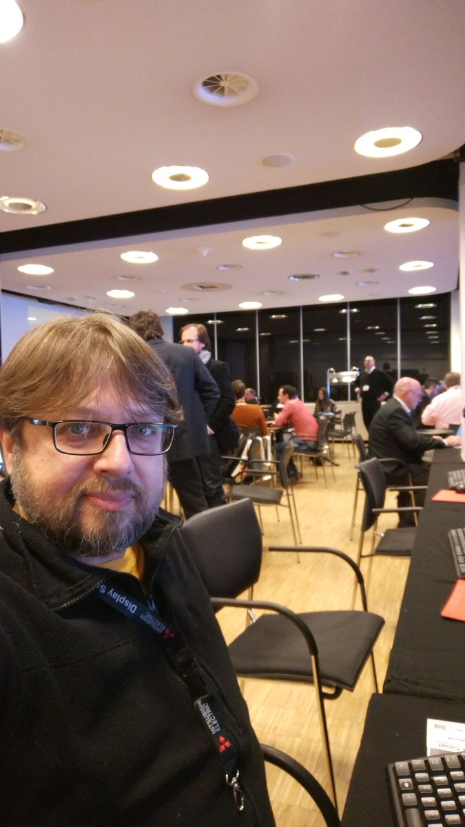 avmagazineit's tweet photo. Appena arrivato ad #ISE non vedo l'ora di toccare con mano le ultime novità in tema di videoproiezione, laser, LED, 4K e HDR https://t.co/D3EHAQ9tN6
