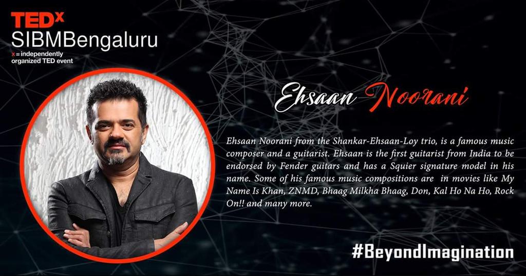 Answer for #GuessTheSpeaker Contest Day-3: <a href="/EhsaanNoorani/">Ehsaan Noorani</a>  !
#TEDxSIBMBengaluru 2017 #BeyondImagination

The winner of Day-3 is Manu Sharma!