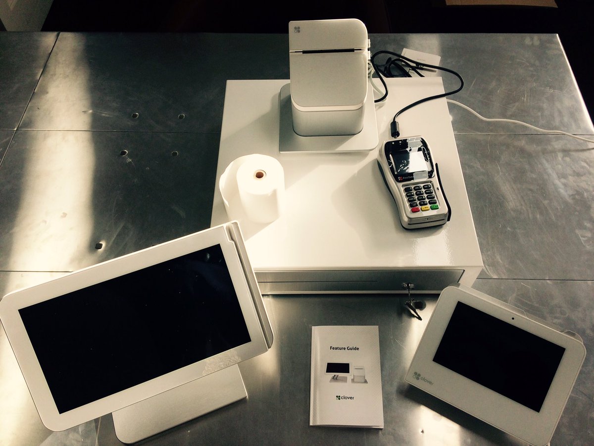 harveysfishst's tweet photo. #tilltraining #nearlytime thank you @cloverPOS https://t.co/Hber5IsZah
