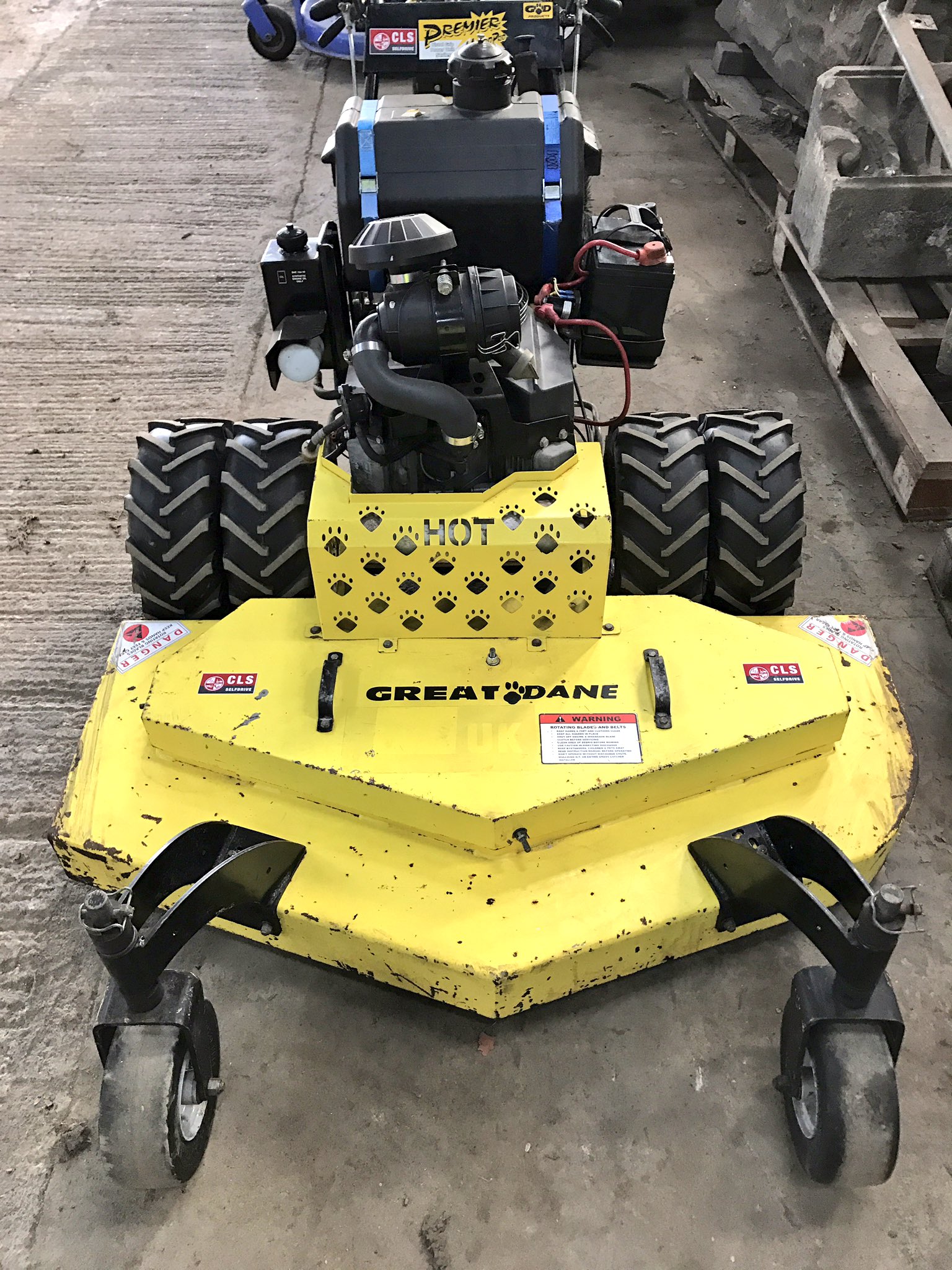 Great dane mower for sale sale