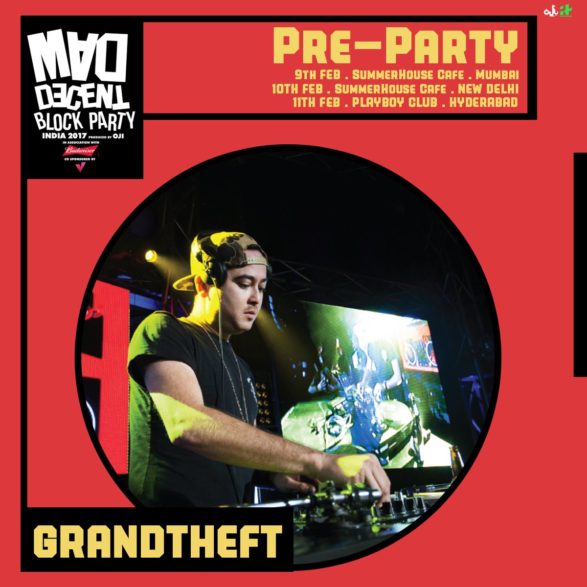 Weojispeak's tweet photo. Are you ready to (pre) party? @grandtheft makes his India debut this weekend!
RSVP on Insider.in
@indiatimes @BudweiserIndia @ChannelvIndia https://t.co/mUt8iAbxMh