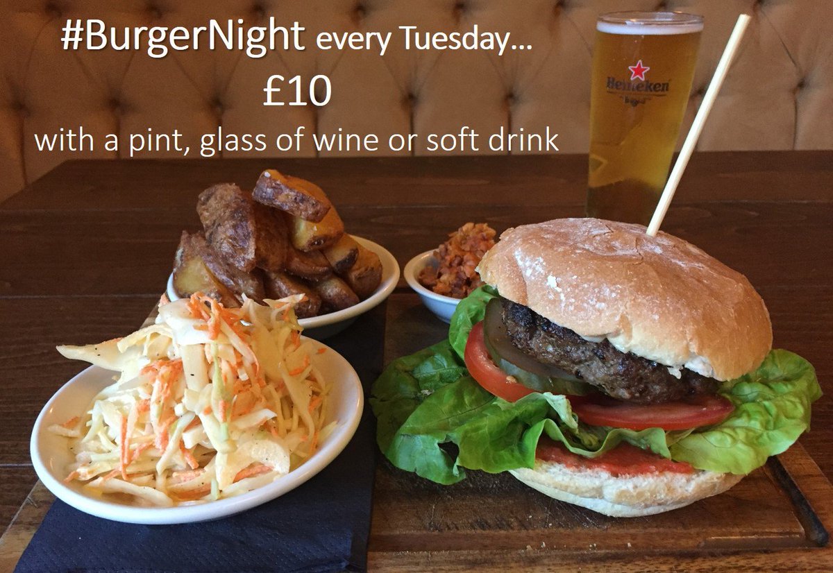 TheArtisanPub's tweet image. Don't forget tonight is #BurgerNight join us from 6pm and enjoy one of our homemade Beef or Veggie burgers with a drink for just £10