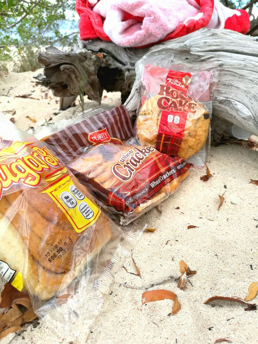 MissBirdieJA's tweet photo. Beach flex... with good company.
#WheatCrackers #RockCake #SugarBun https://t.co/dWW7uwrHYH