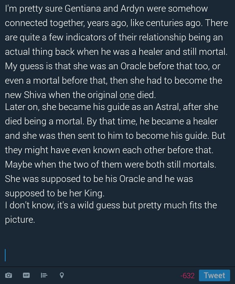 My theory regarding Ardyn &amp; Gentiana.

#FFXV #FinalFantasy15