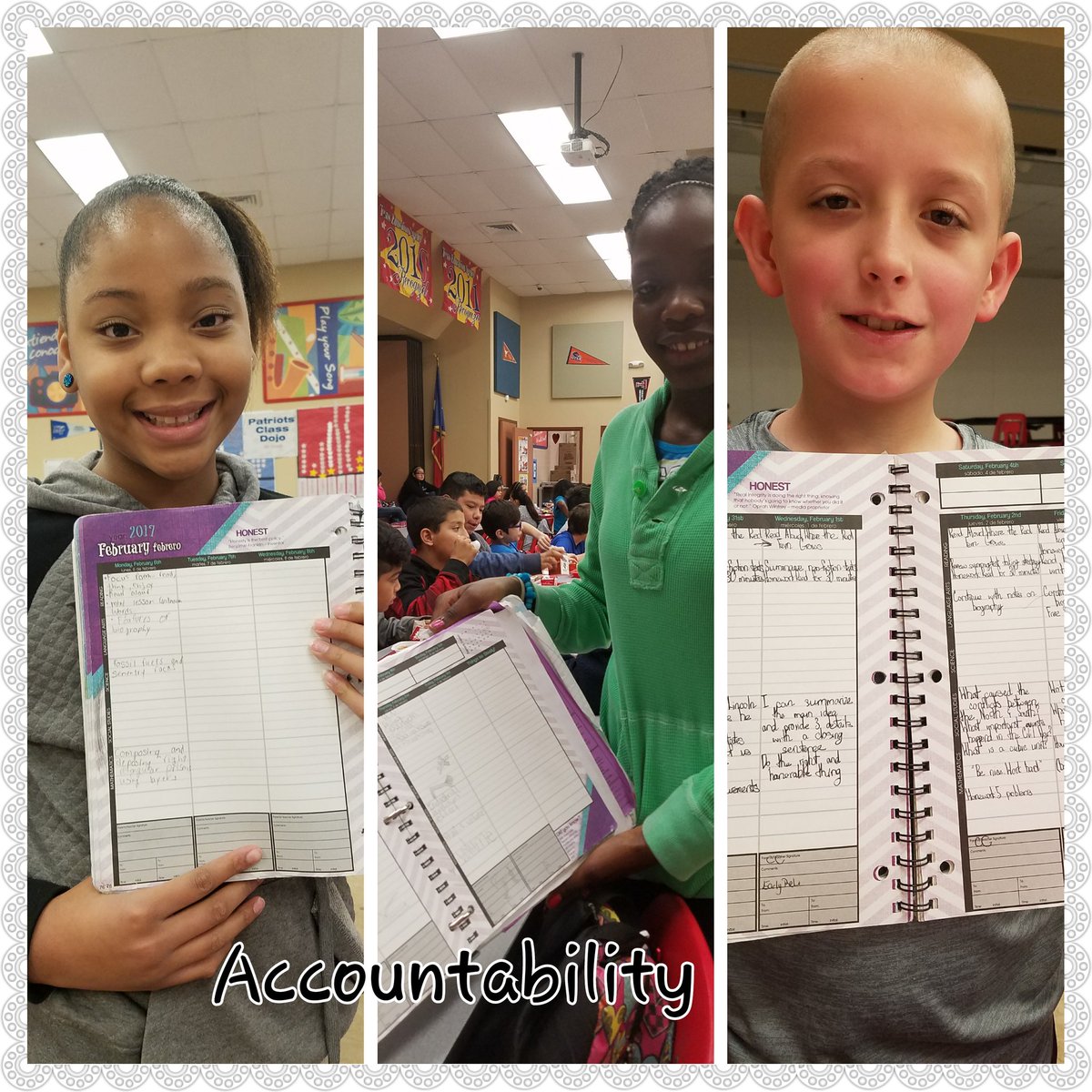 ddpetter's tweet photo. Salado Patriots use AVID organizational agenda to stay on top of their learning. # value challenge #saladopatriots https://t.co/PBN36eByOg
