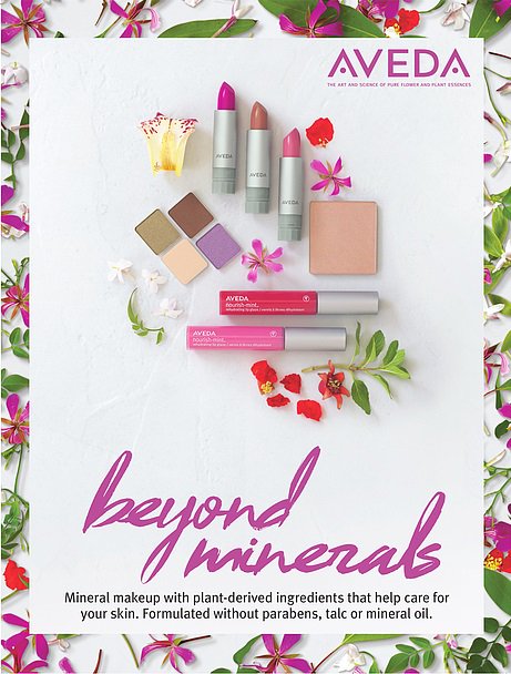 Stop in to get your Valentine's Day look with the new spring collection! #SolsticeBloom #ValentinesDay #BeMine #AVEDA #SQ1SalonandSpa