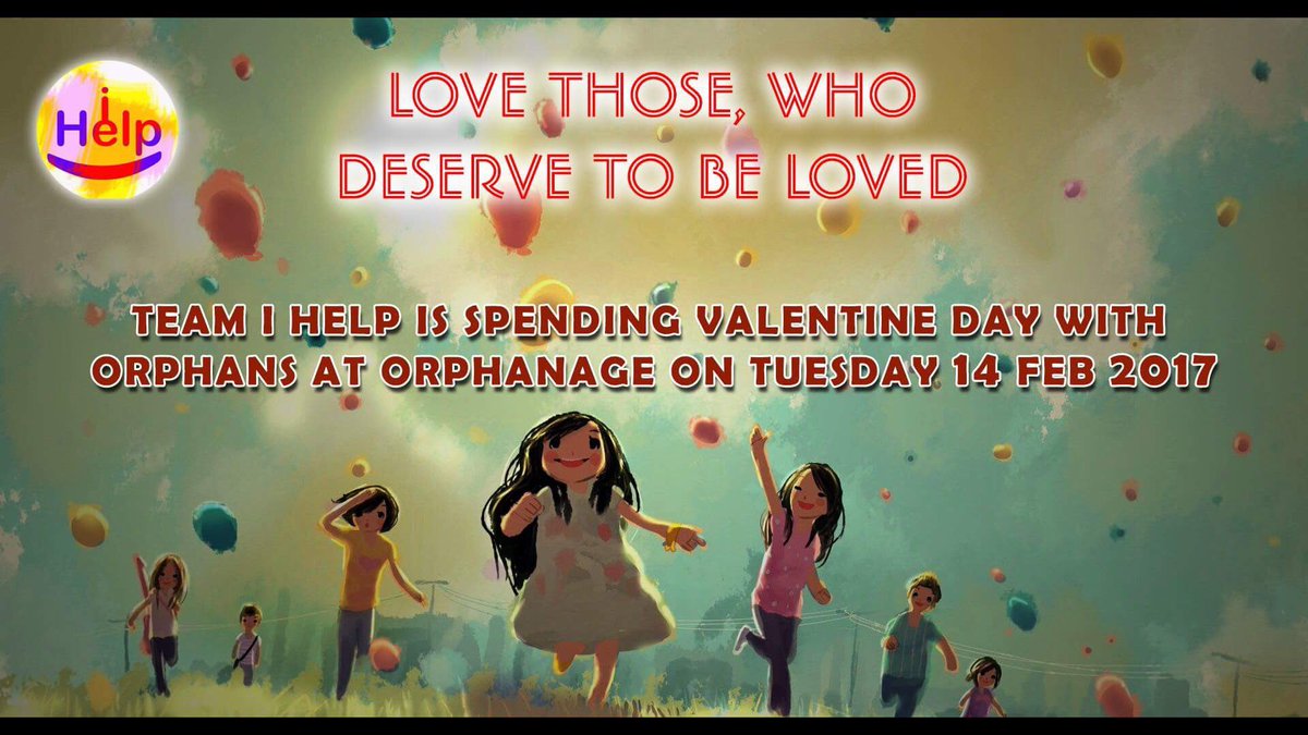 Anummlaghari's tweet photo. Team iHelp is going to celebrate Valentine's Day with orphans because LOVE those,who DESERVE to be LOVED ❤😇 https://t.co/zjwCFZBqyW