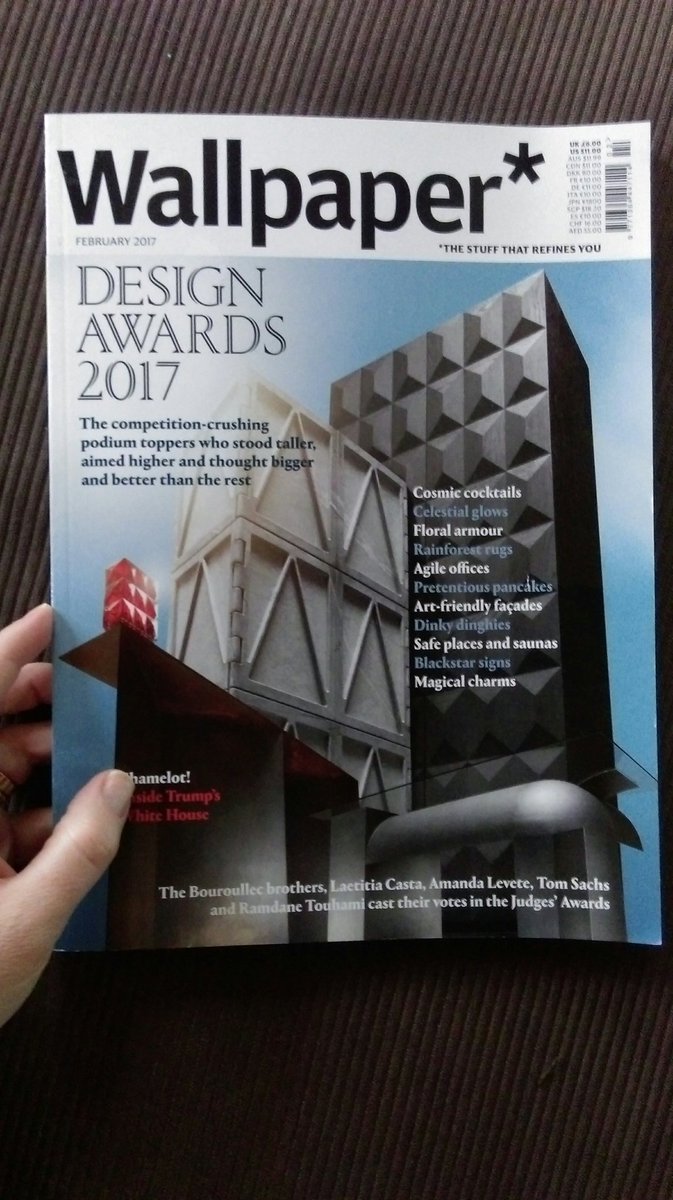 TheAnamaConcept's tweet photo. #anama #theanamaconcept #wallpapermagazine #wawards #designawards2017 #bestafterdinnertipple https://t.co/MnajLWFPRn
