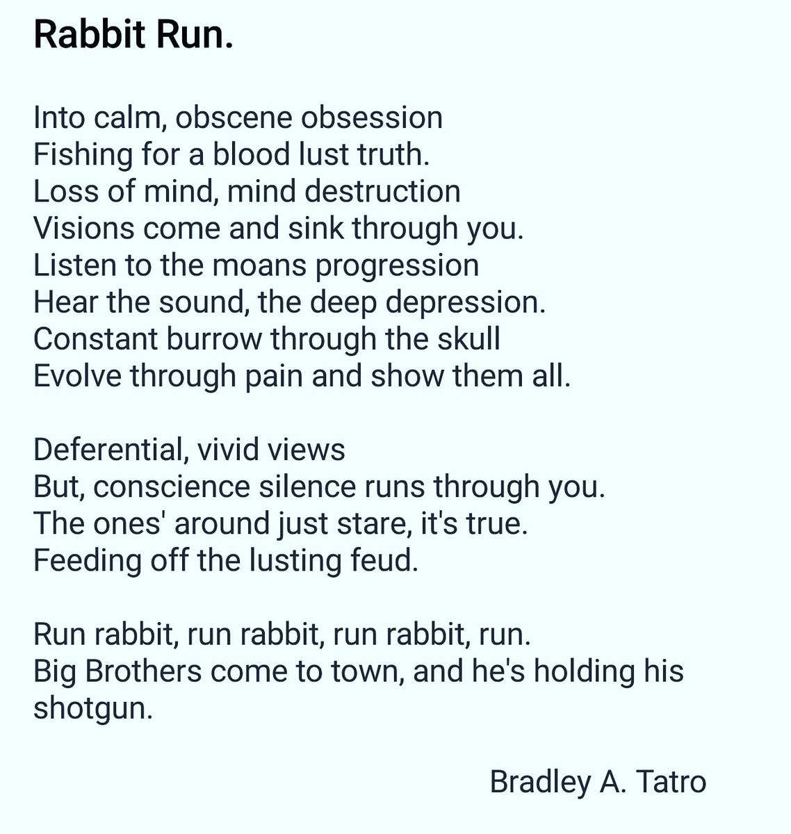 brad_tatro's tweet photo. #poetry #poetryisnotdead #strandedthoughts #loveforwriting #poem #poets #poetslife https://t.co/YMNlna3GwH
