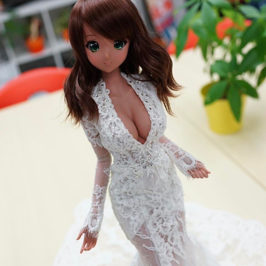 smart doll wedding dress