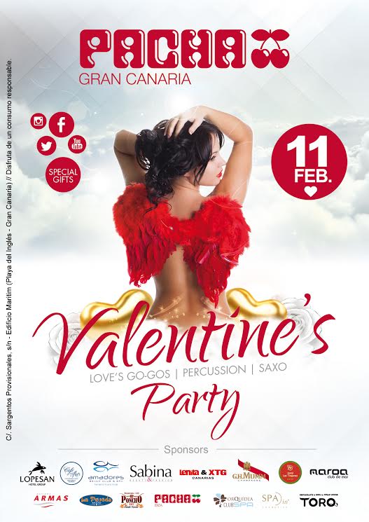 PachaGC's tweet photo. San Valentine`s  Party 2017@pachagc #pachagc #pachagrancanaria #pacha #GranCanaria #SanValentin #sanvalentine #party https://t.co/5ZVHrOmurk