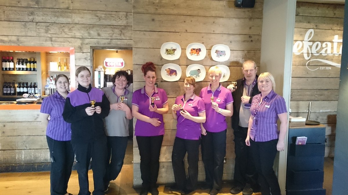 PIBalsallCommon's tweet photo. Some of the team celebrating number 1 service &amp; smiles incentive in our area @SamJanickyj @NewboldElaine @SDEBDD @placemadebyyou https://t.co/u2RQg29WuM