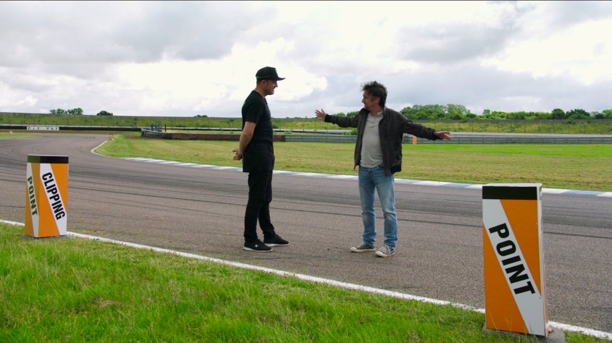 Zenises's tweet photo. Zenises was delighted to help @TheGrandTour end its series on a high with @BaggsyBoyUK and @AcornZenises showing @richardhammond the ropes! https://t.co/WN75mdWzfR