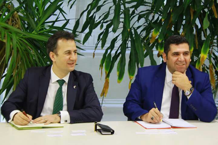 GtuEduTr's tweet photo. Üniversite sanayi işbirliği çerçevesinde Ulus Metal Firması ile ortak çalışmalar konusunda fikir alış verişi yapıldı. https://t.co/Gsb8XO8ljl