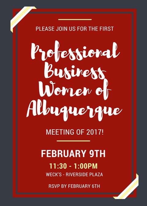 ABQ_PBW's tweet photo. Looking to connect with other women in the community? Interested in membership? Seeking exposure for your business?

Join us this Thursday! https://t.co/mJP7cuz2nM