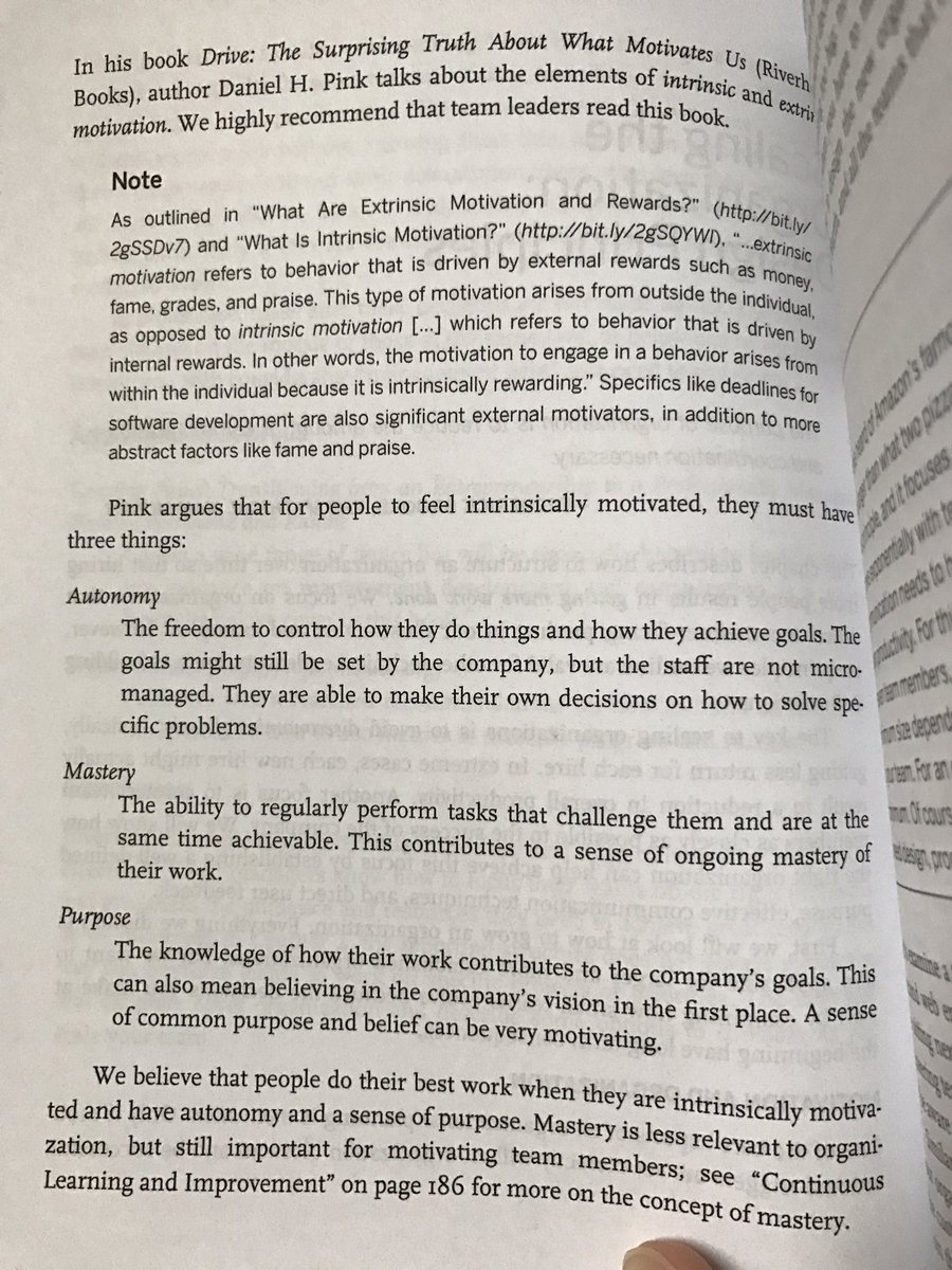 JeremySF's tweet photo. "We believe people do their best work when intrinsically motivated and have autonomy and a sense of purpose." 💯 https://t.co/mMkNIdQ7dg