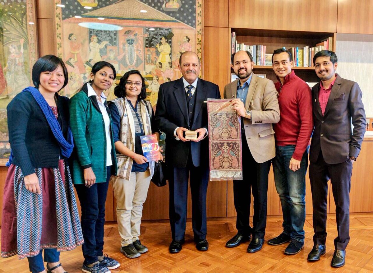 SujanChinoy's tweet photo. Met #JENESYS team from Gujarat touring Japan at invitation of Govt of Japan. #SwamiVivekananda said Indian youth could learn much from Japan https://t.co/fNl8zENisI