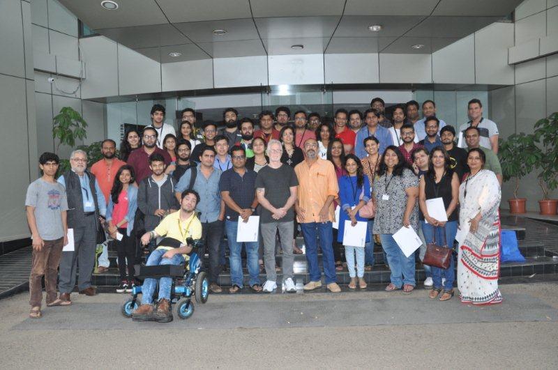 Whistling_Woods's tweet image. Glimpse from the #ScreenwritingWorkshop with the multiple Emmy and WGA Award nominated screenwriter, Ron Osborn.