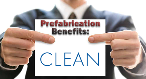 TBInc's tweet photo. Prefabrication Benefits: Clean! Reduce your jobsite waste with Electrical Prefab. Find more info at https://t.co/6WIHPW7pvl https://t.co/Z1JorhA3uY