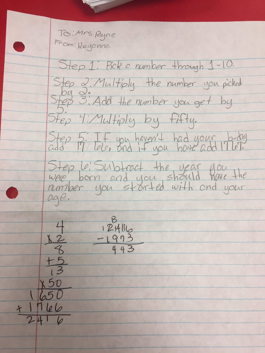 Payne1Andrea's tweet photo. Love the math puzzle shared with me this morning! #numbertalk #TweetDCS_OES #mathsurroundsus https://t.co/fixnI1lyR3