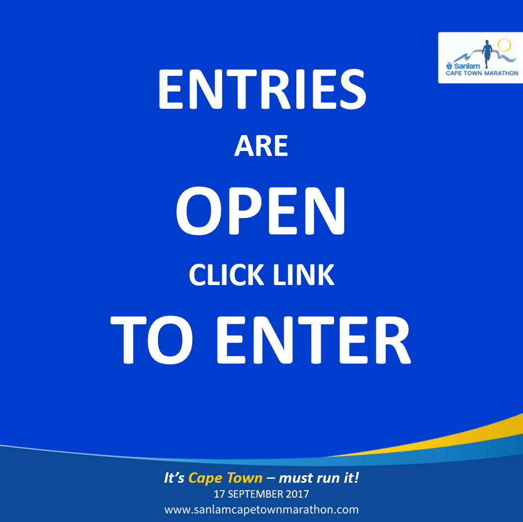 CTMarathon's tweet photo. SANLAM CAPE TOWN MARATHON:
Will you be on the start line? To enter click the link below:
https://t.co/uSqJaeRjhO @ASICS_ZA  @elanameyer https://t.co/x02MTIZJNS