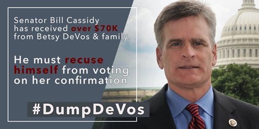 FuckNazichump's tweet image. #StopDeVos 
I live in MI. I know first hand the damage DeVos can do, please if you live in states listed. CALL