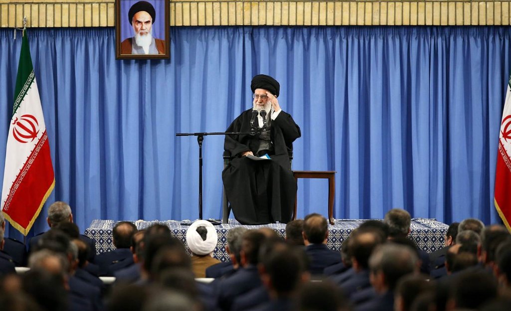 NBCNews's tweet image. Iran’s Supreme Leader Ayatollah Khamenei saysTrump "showed the real face of America" nbcnews.to/2jY5oGW