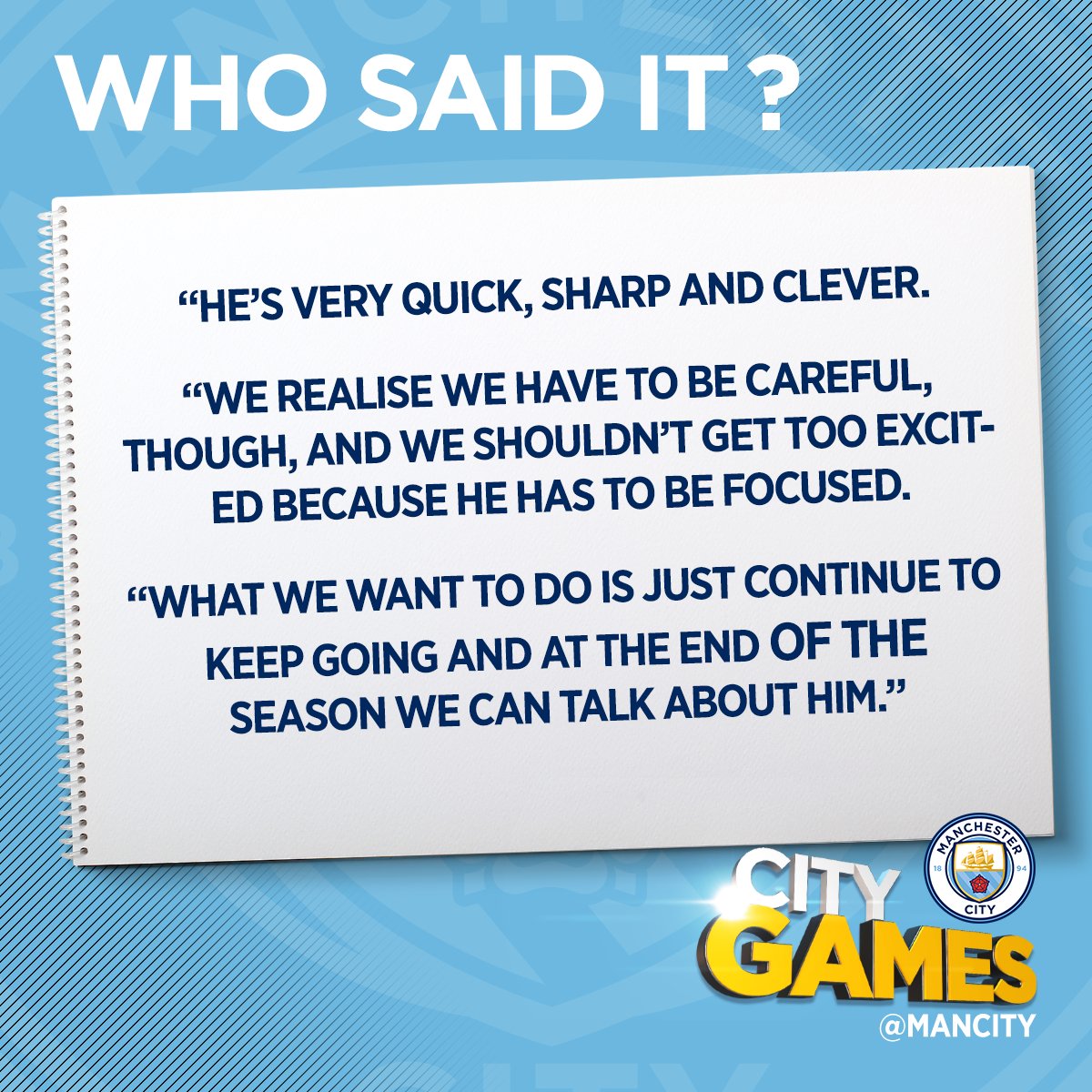 ManCity tweet picture