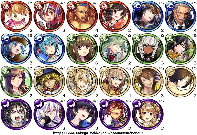 Pin42391859's tweet photo. 【ヘッダー画像】ランキング用
【下の画像1】マルチ用
【下の画像2】他の星6魂 https://t.co/Onu5w79OYj