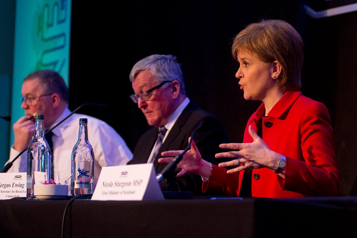 ScotGovRural's tweet photo. Today, the @ScotGovFM spoke at the @NFUStweets AGM about the future of farming. Read more: https://t.co/YRHj6vexvV #nfus2017 https://t.co/NyBeGRpax4