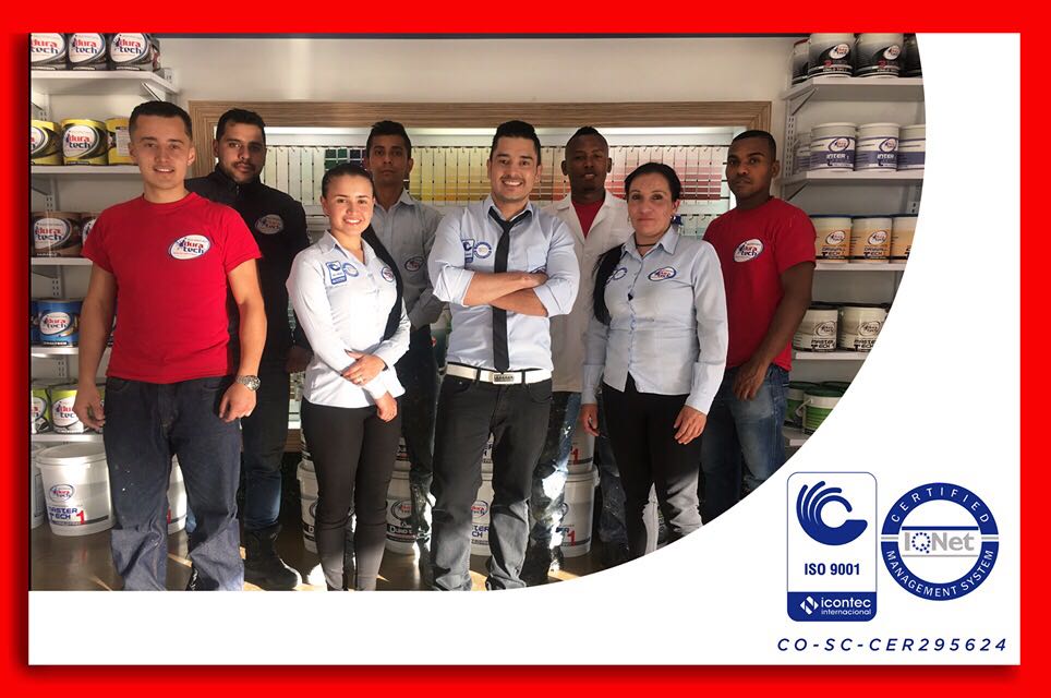 PDuratech's tweet image. ICONTEC INT. ha renovado el certificado del Sistema de Gestión de Calidad de Pinturas  Duratech, bajo ISO 9001. La calidad no se improvisa.