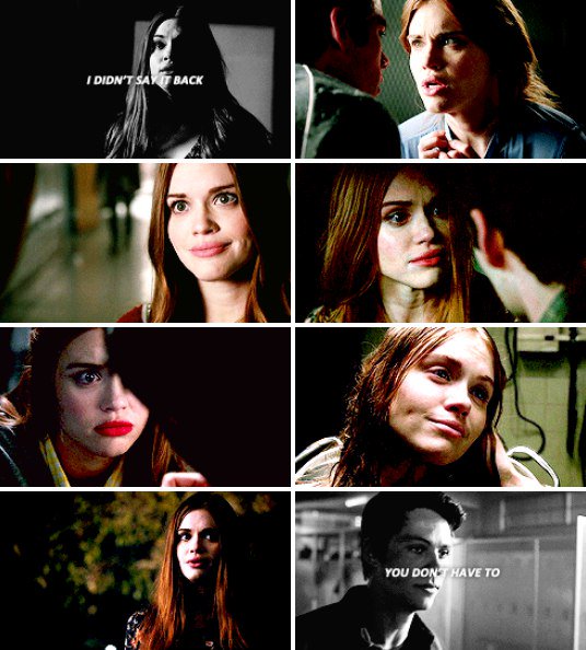 — Я не ответила тебе. 
— Ты и не должна была.

#TeenWolf #Stydia