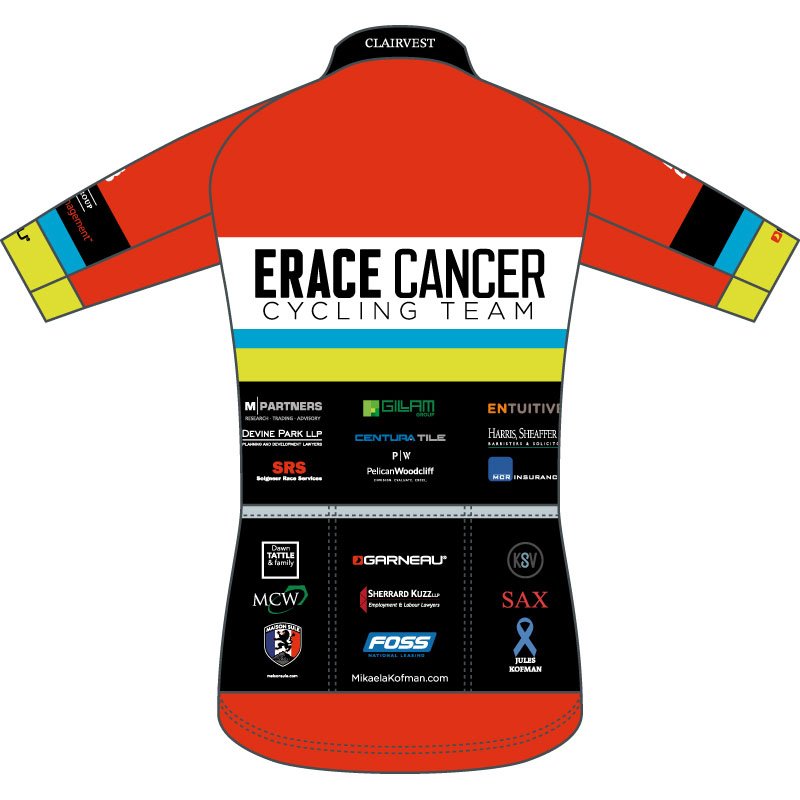 Erace Cycling Team and Club p/b Camp Ooch! Kit ordering available 7 days only. Order link ppr.louisgarneau.com/eracecancer .Helping kids with cancer