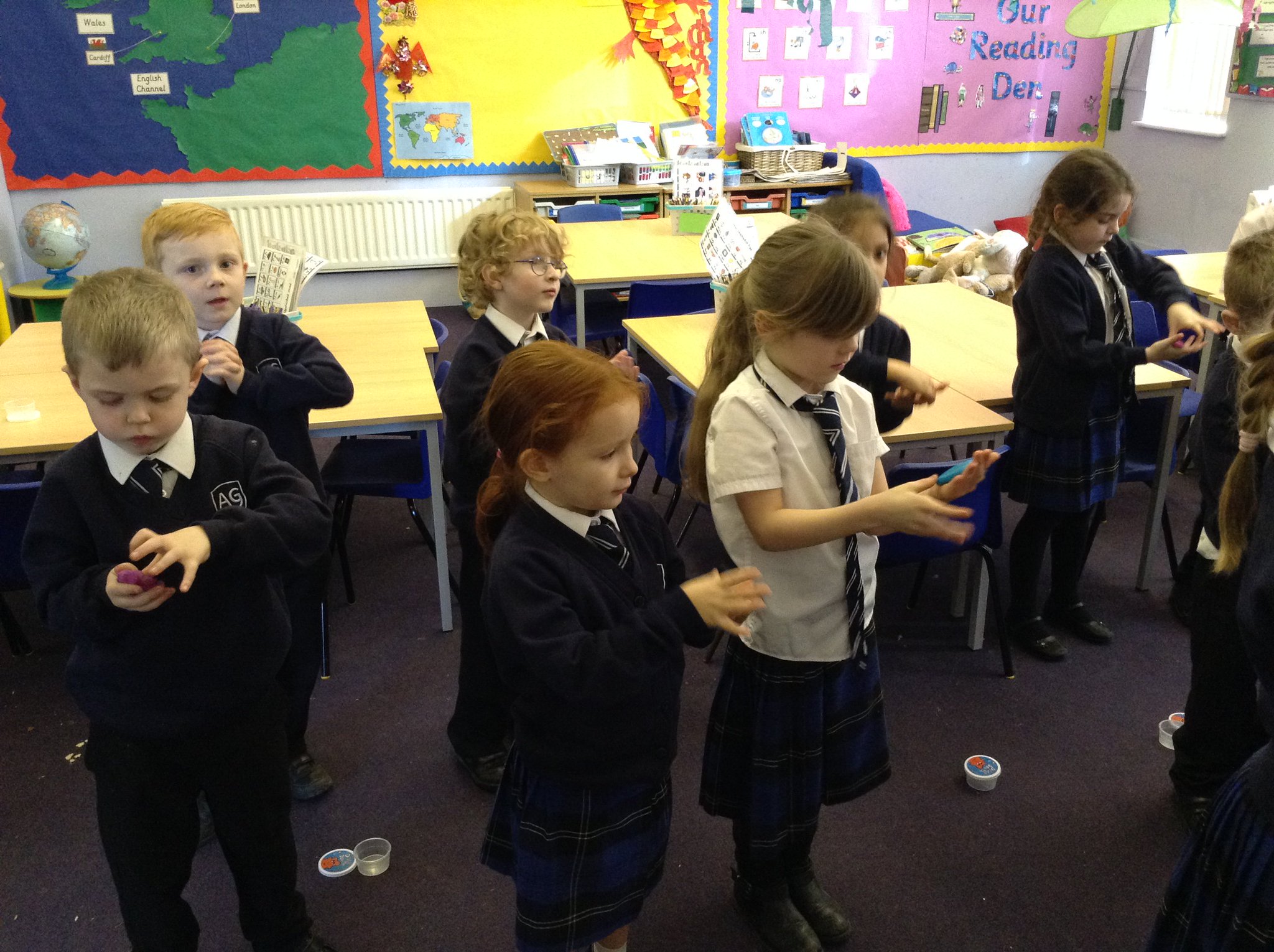 Ash Grove Academy on Twitter "Year 1 dancing with disco dough warming