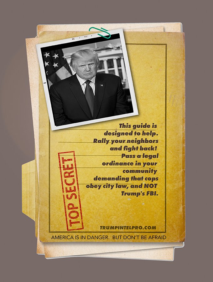 FIAnational's tweet photo. OUR COPS, OUR TERMS! End racial + religious profiling and STOP #TRUMPINTELPRO
https://t.co/BPhSAFFHW2 https://t.co/q4QUD00vjN