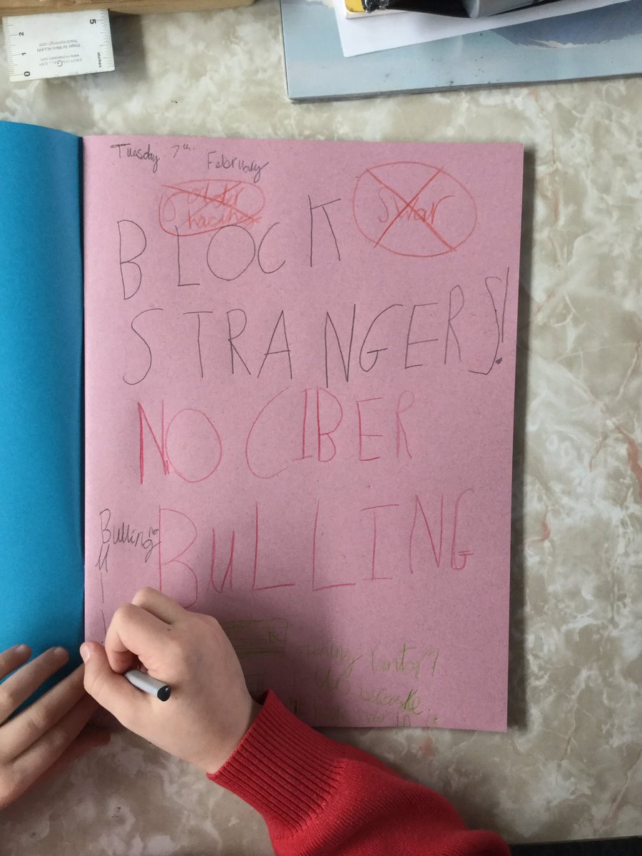 HTAClassod's tweet photo. The children had fun creating internet safety posters earlier https://t.co/TGFvwlkDkm