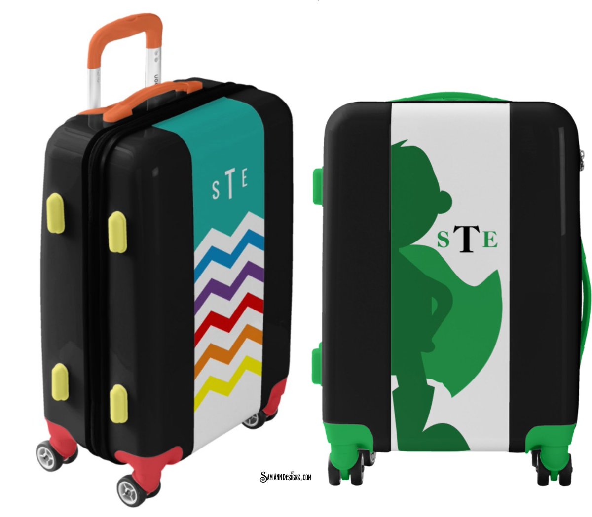 _SamAnnDesigns's tweet photo. Adorable unique #personalized luggage for kids https://t.co/Vdg34i23XM #UgoBags #Travel #Zazzle https://t.co/ZSCl6bQCJP
