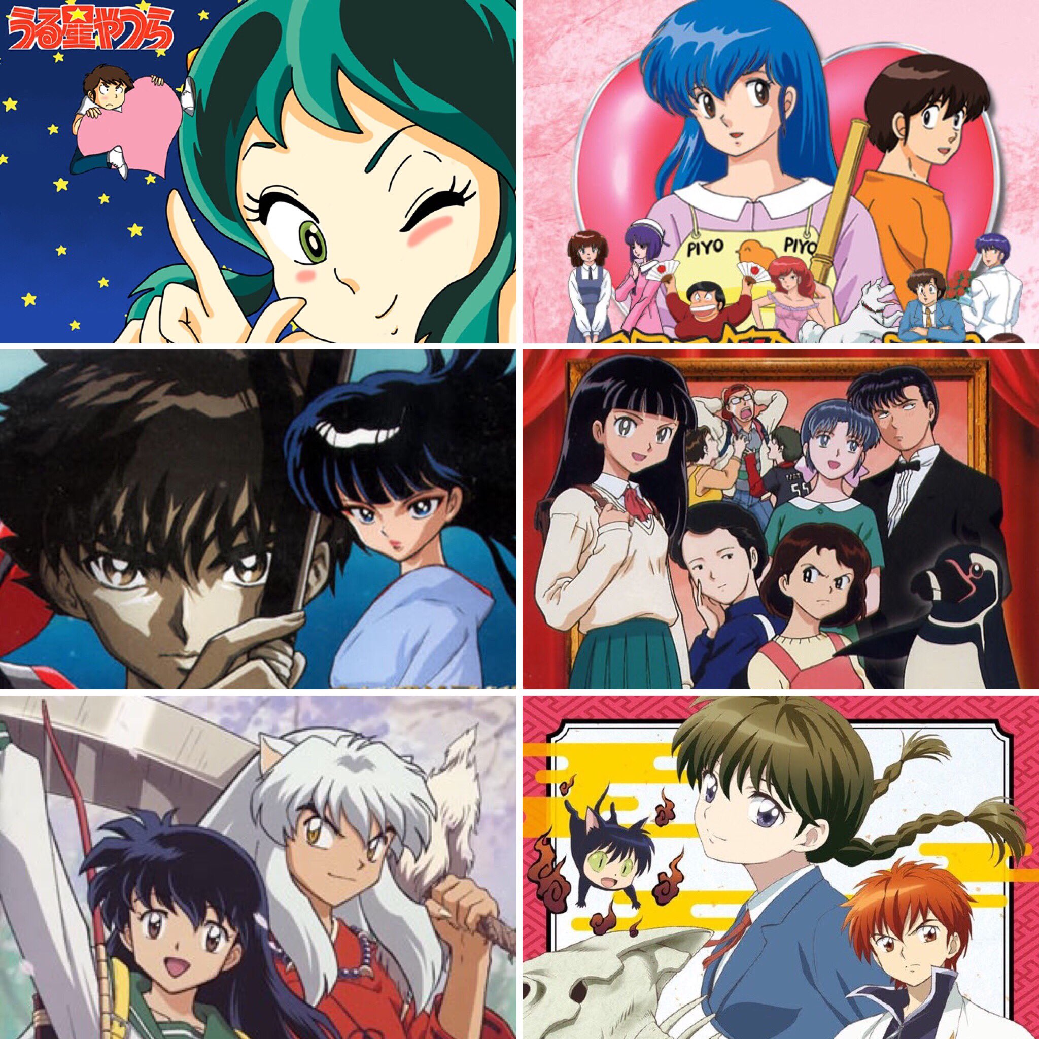 Kazu Gackt垢 A Twitter 高橋留美子先生の作品は本当に凄いなって今回犬夜叉が実写化して改めて思った 原作からアニメ化 実写化される作品の本数とか桁違いだし 何よりいつ見ても面白い 高橋留美子 うる星やつら めぞん一刻 人魚の森 高橋留美子劇場