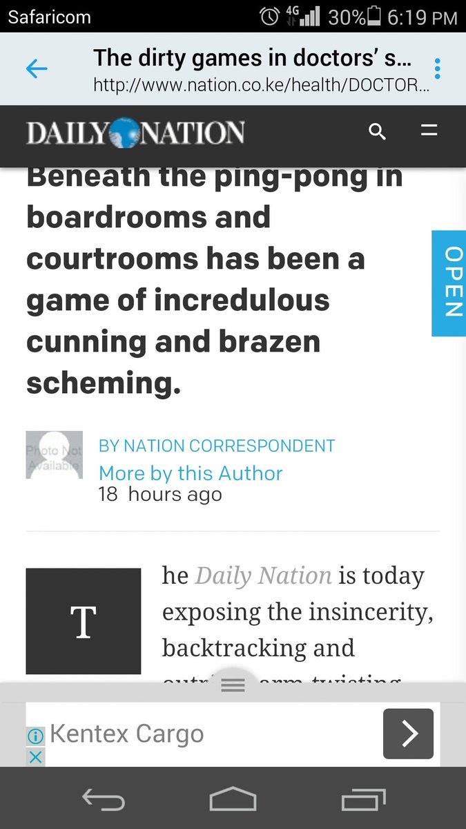 kanyijon's tweet photo. #HealthCartels writes article in @dailynation ,Signs as @VerahOkeyo. Vera denies it. DN pulls down the article, removes Vera. #SomeoneTellDN https://t.co/jRv2w8FKjL