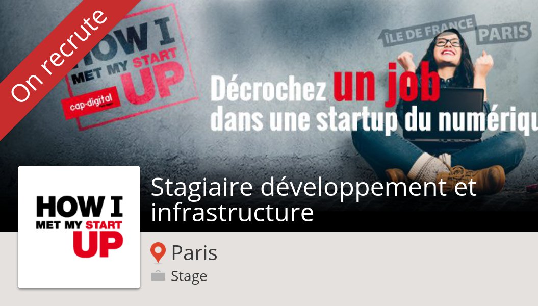Cap_Digital's tweet photo. Stagiaire #développement et #infrastructure (#Paris) chez #BlueFrogRobotics #stage https://t.co/Zr4dStCg1w https://t.co/ZC0yBU784N
