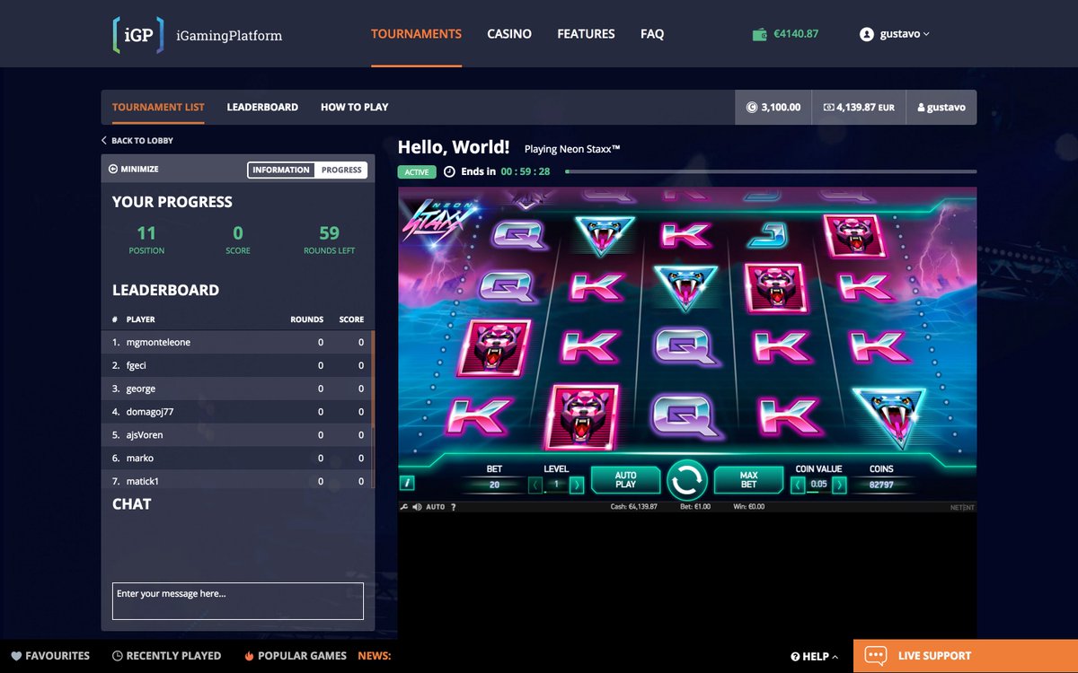 <a href="/iGamingPlatform/">iGamingPlatform.com</a> offers #ICETotallyGaming 3 day tournaments by #TournamentHub: experiencehub.io/tournaments