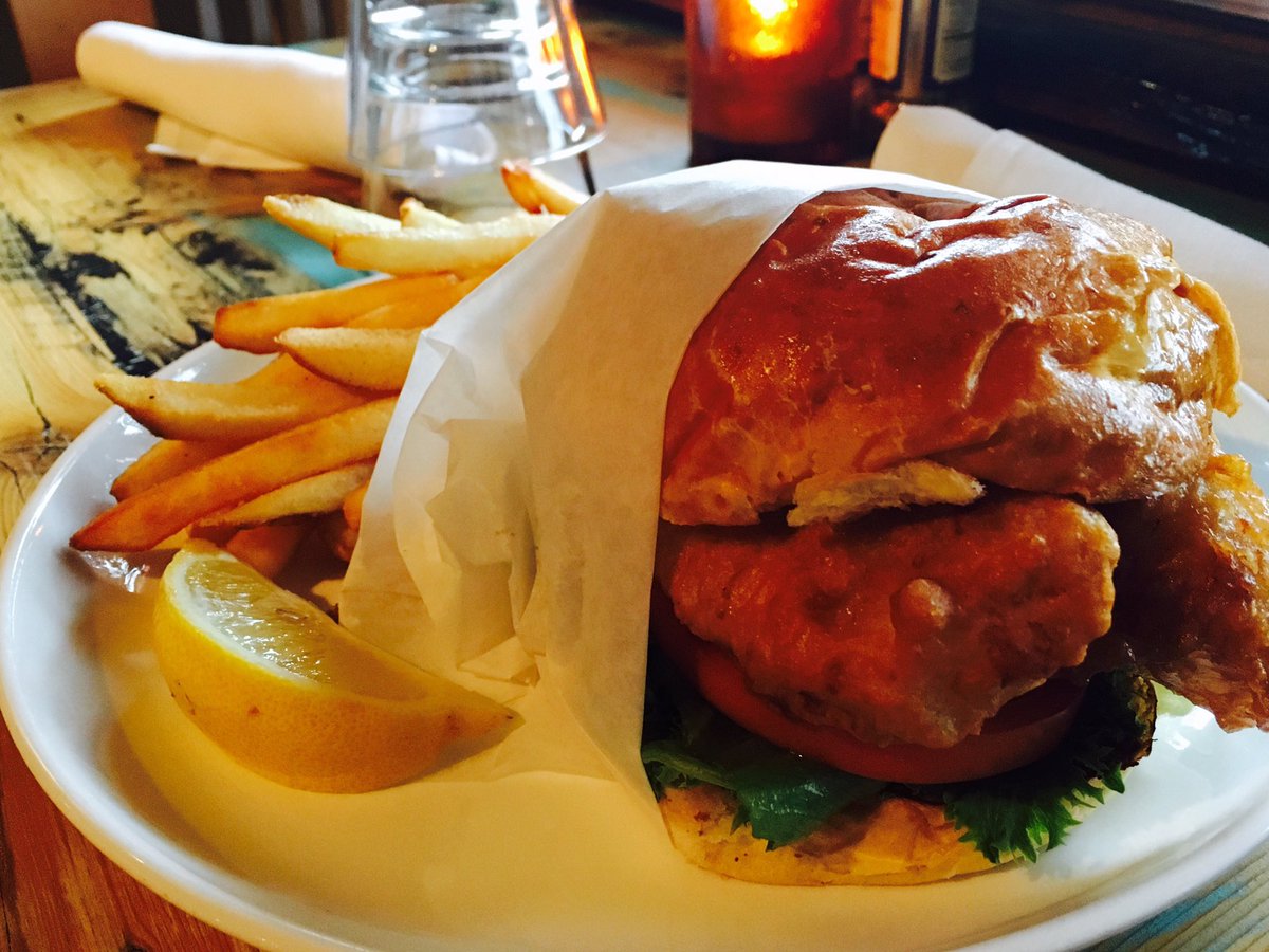 Cod sandwich special today!! All at Paper Station Bistro #paperstationbistro