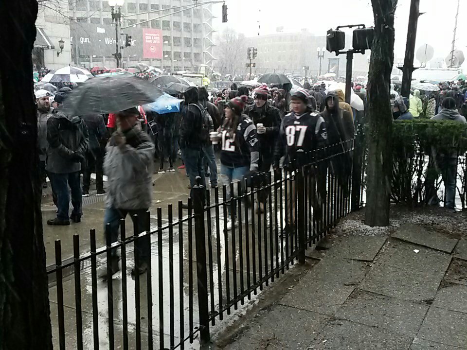 #patriotsparade getting ready