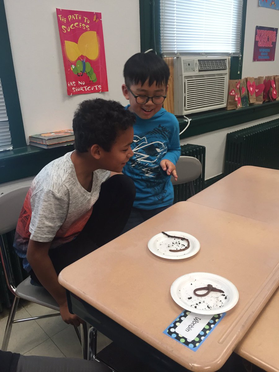 "Ewwweee gooey was a worm" ...... 4th grade collaborating with 4 H to learn about composting!!