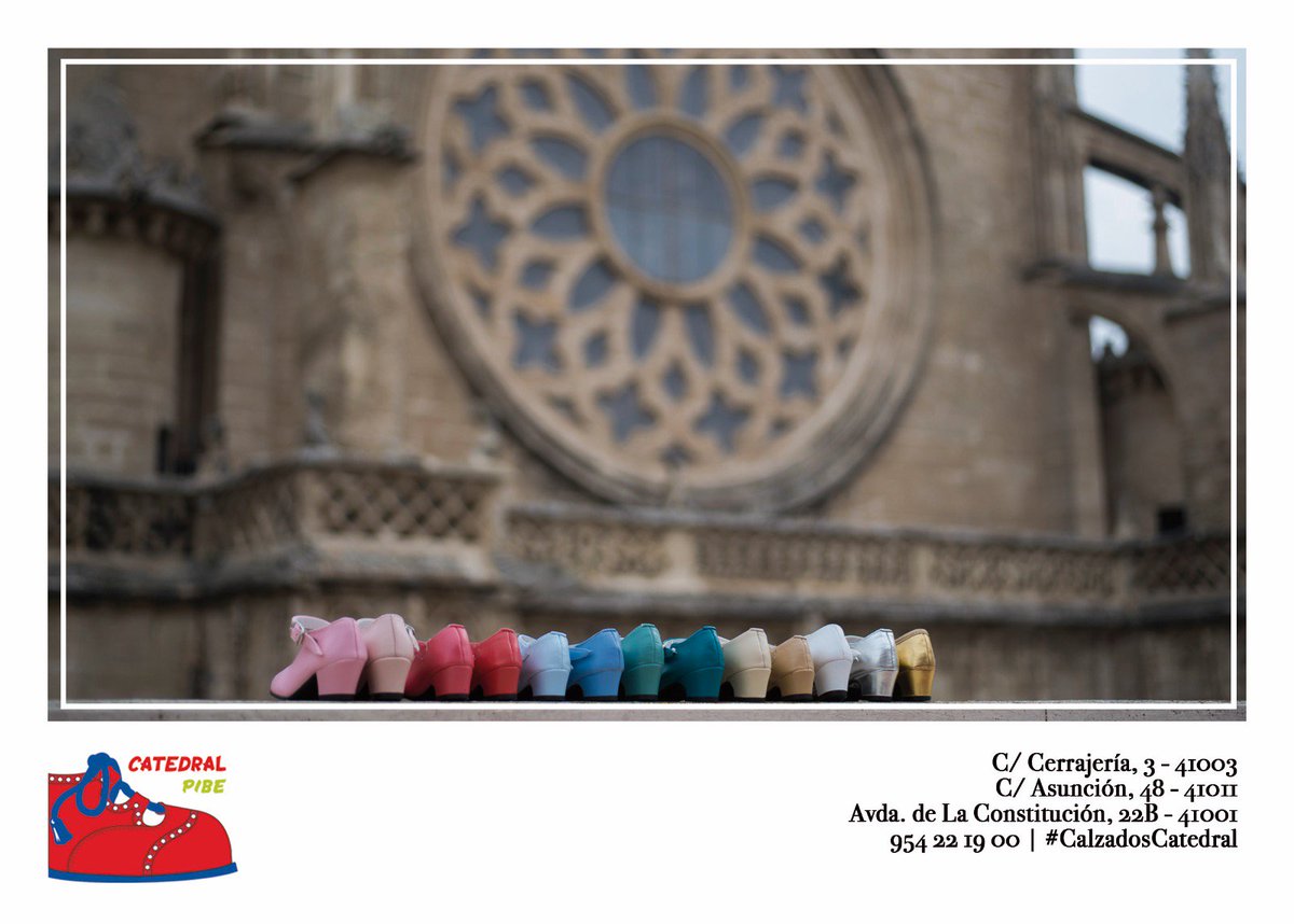 catedralpibe's tweet photo. Este mes aparecemos en @escaparaterevis con los nuevos colores de la temporada en taconcitos de flamenca.

#sevilla https://t.co/BrXzhRZBeI