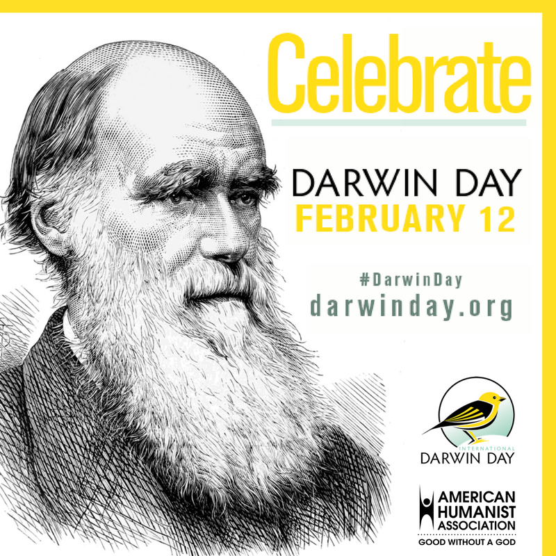 We're getting ready to celebrate #DarwinDay! #humanism darwinday.org